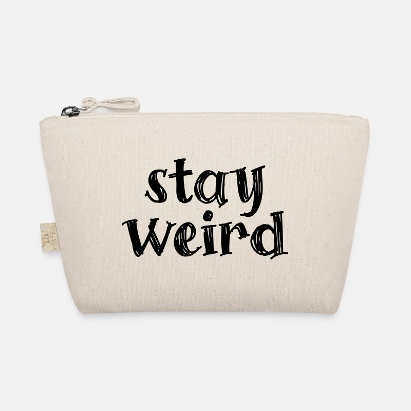 Bleib komisch - Stay weird Bio-Täschchen