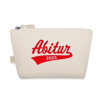 Abitur 2025 (Abiturient Abi Hochschulreife / Red) - Bio-Täschchen - Natur - Vorne