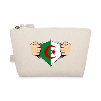 Conception du drapeau de l’Algérie - Trousse biologique - nature - Devant