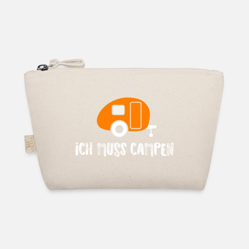 Caravan camping Camper Hobby Van Life Caravan Fan Organic Pouch