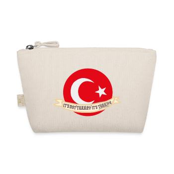 Turkey Turkiye Erdogan - Organic Pouch - nature - Front