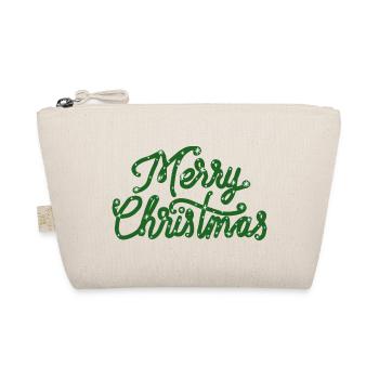 Schrift Merry Ch - Bio-Täschchen - Natur - Vorne