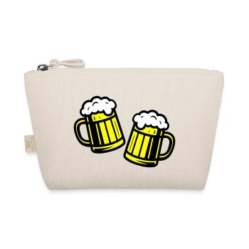 Verre à bière, cheers symbole bière - Trousse biologique - nature - Devant