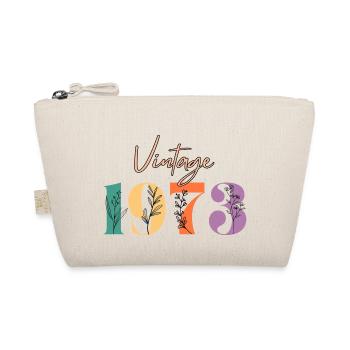 Vintage 1973 florale - Trousse biologique - nature - Devant
