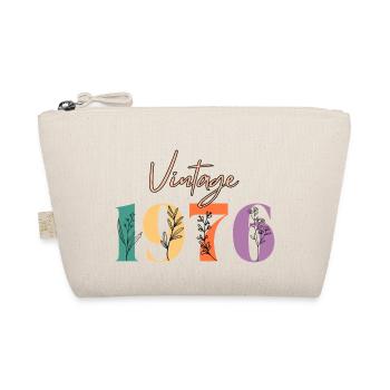 Vintage 1976 florale - Trousse biologique - nature - Devant