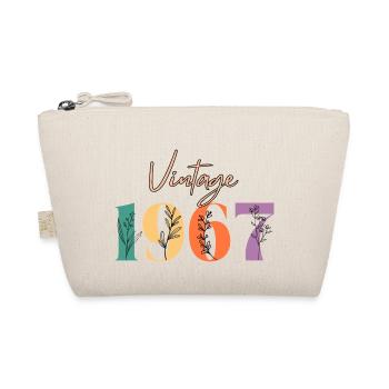 Vintage 1967 florale - Trousse biologique - nature - Devant