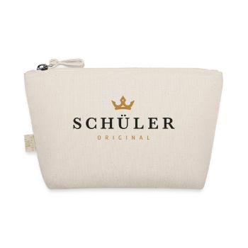 Schüler Original Familienlogo - Bio-Täschchen - Natur - Vorne