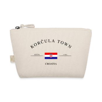 Korčula (Croatie) – Souvenir et cadeau de Noël - Trousse biologique - nature - Devant