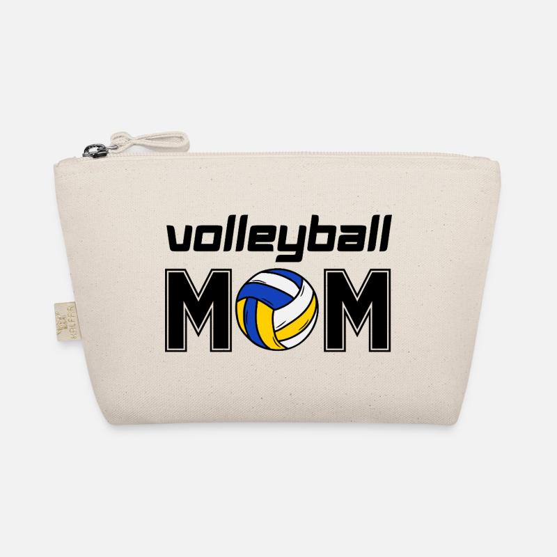 Volleyball-Mom - Bio-Täschchen - Natur