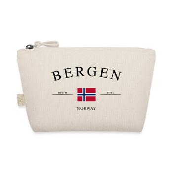 Bergen, Norvège – Souvenir et cadeau de Noël - Trousse biologique - nature - Devant