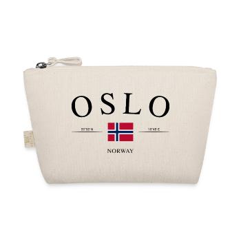 Oslo Norwegen – Urlaub Souvenir & Geschenk - Bio-Täschchen - Natur - Vorne