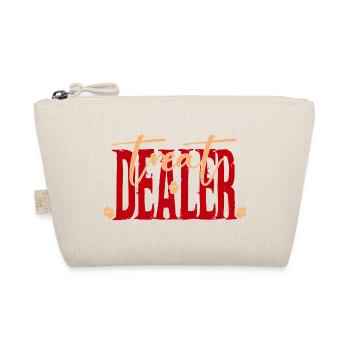 Treat Dealer Paw Print Typographie - Trousse biologique - nature - Devant
