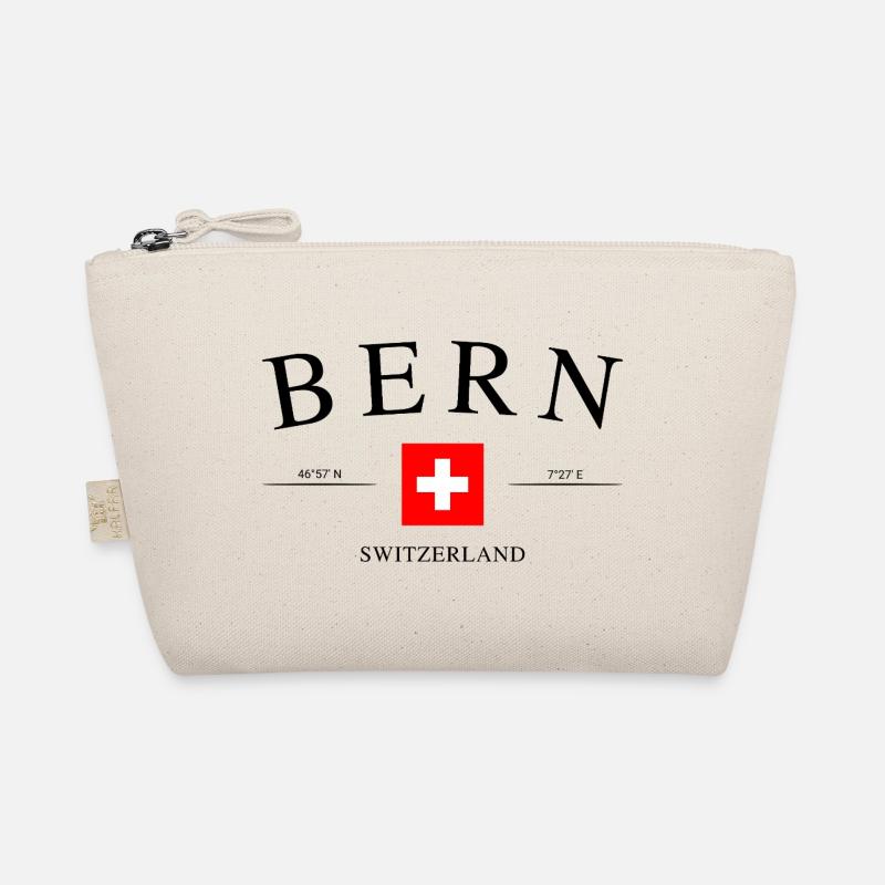 Bern Schweiz – Urlaub Souvenir & Geschenk - Bio-Täschchen - Natur