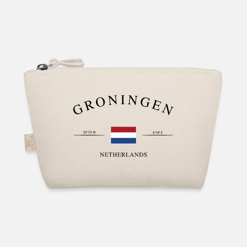 Groningen Niederlande – Urlaub Souvenir & Geschenk Bio-Täschchen