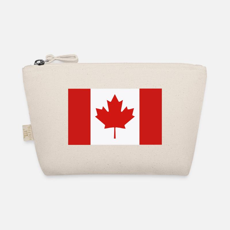Drapeau du Canada à la feuille d’érable rouge Trousse biologique