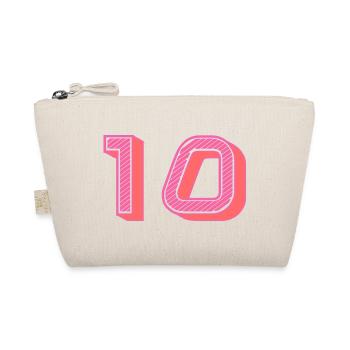 10. 10 ANS. 10e ANNIVERSAIRE. ANNIVERSAIRE 10 ANS. - Trousse biologique - nature - Devant