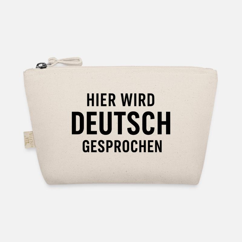 Hier Wird Deutsch Gesprochen Bio-Täschchen