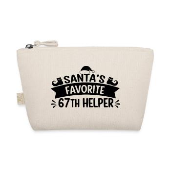 Santas Favorite 67th Helper - Bio-Täschchen - Natur - Vorne