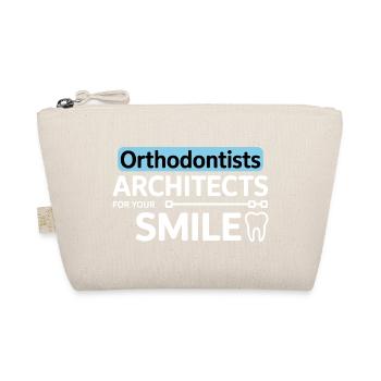 Orthodontists Architects For Your Smile Apparel  - Organic Pouch - nature - Front