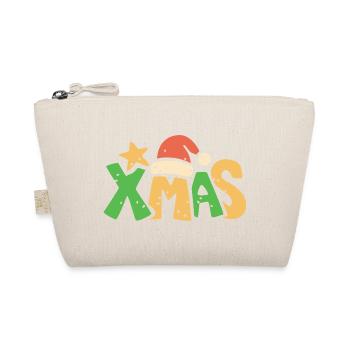 Lettrage de Noël dans le style dessin animé de Noël - Trousse biologique - nature - Devant