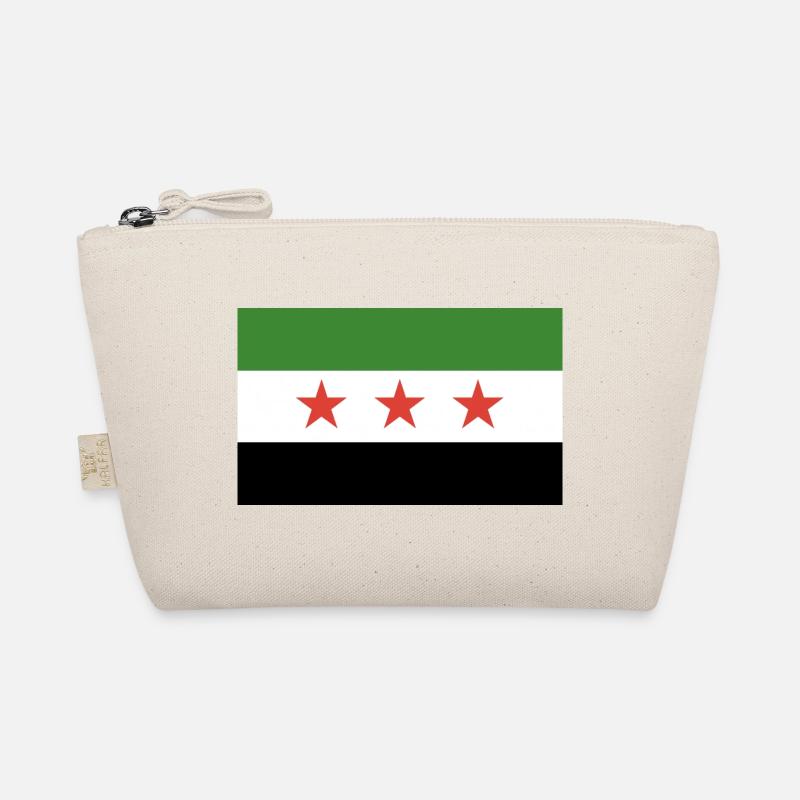 Syrische Flagge Bio-Täschchen
