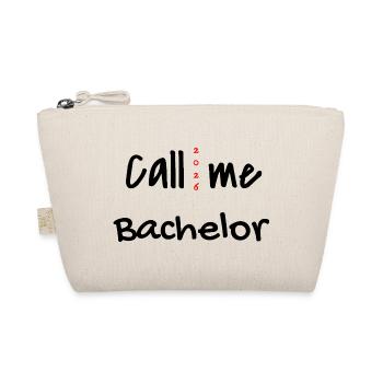 Bachelor Abschluss Promotion Sponsion 2026 - Bio-Täschchen - Natur - Vorne