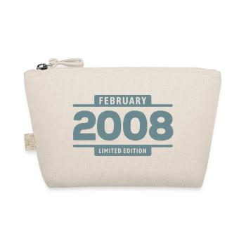 Limited Edition February 2008 Birthday Gift - Organic Pouch - nature - Front