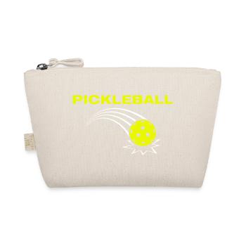 Pickleball lustiges Pickleball Spieler - Bio-Täschchen - Natur - Vorne