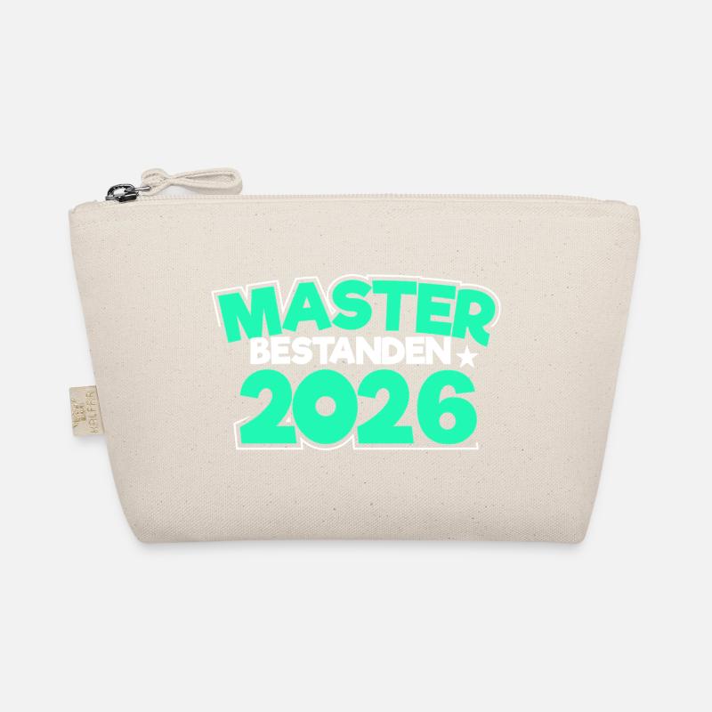 Master 2026 Masterabschluss Promotion Sponsion Bio-Täschchen