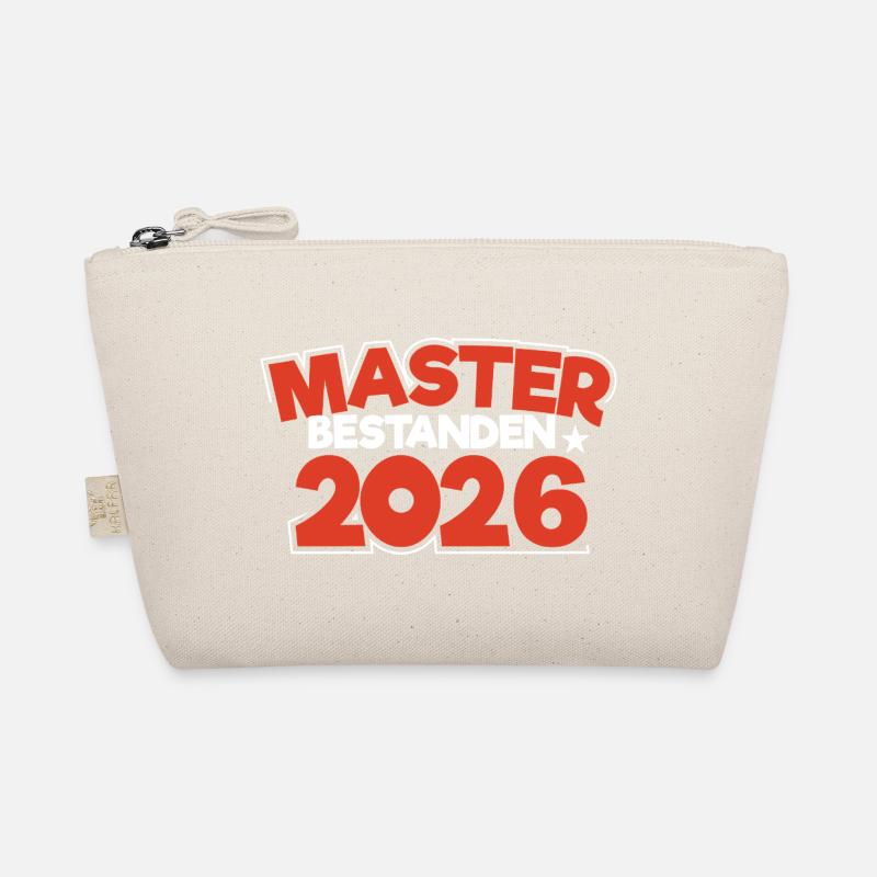 Master 2026 Masterabschluss Promotion Sponsion Bio-Täschchen