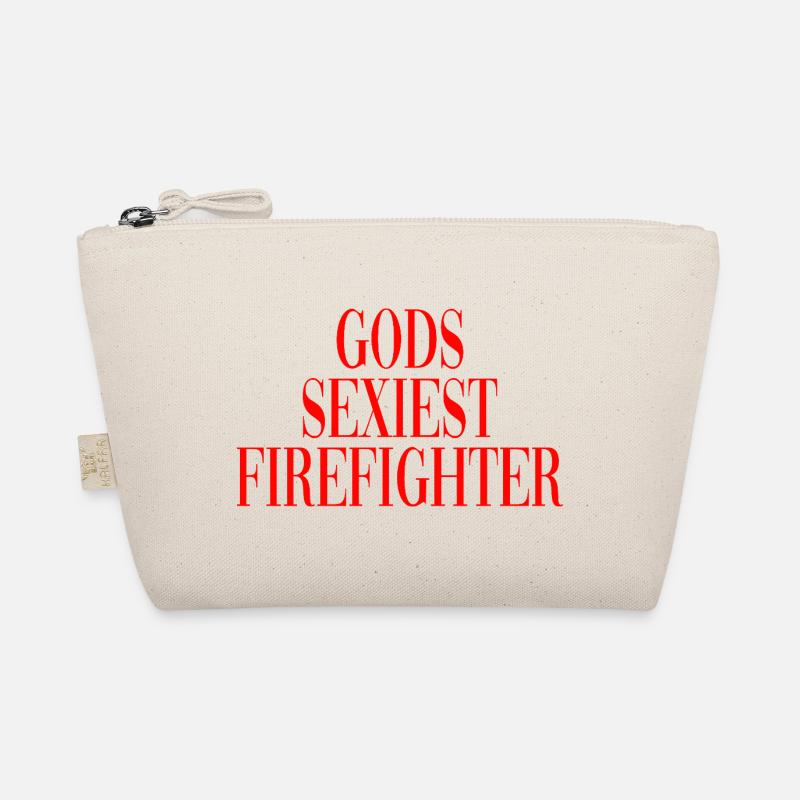 Firefighter Funny Saying Fire Brigade Organic Pouch