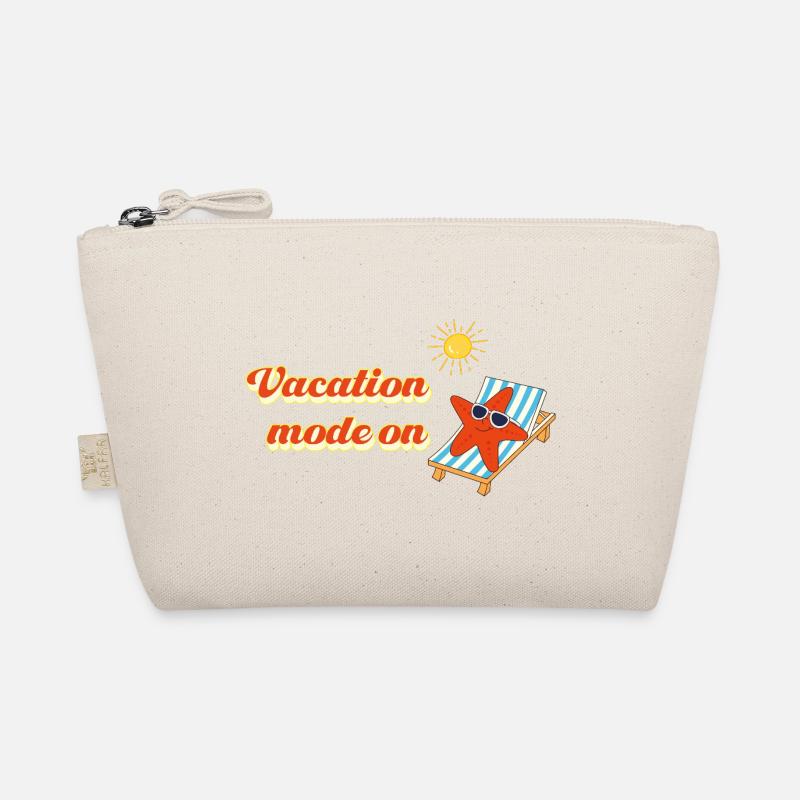 Vacation mode on – Sommer Urlaubs Statement Bio-Täschchen