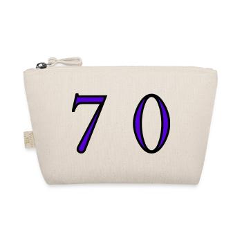 70. 70 ANS. 70e ANNIVERSAIRE. ANNIVERSAIRE 70 ANS. - Trousse biologique - nature - Devant