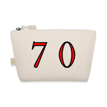70. 70 ANS. 70e ANNIVERSAIRE. ANNIVERSAIRE 70 ANS. - Trousse biologique - nature - Devant