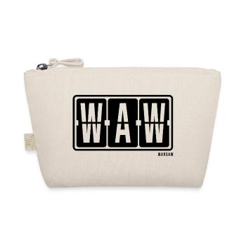 Warsaw WAW, sweat à capuche souvenir de la ville, t-shirt, casquette - Trousse biologique - nature - Devant