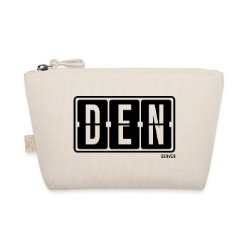 Denver DEN, City Souvenir Hoodie, T-Shirt, Tasse - Bio-Täschchen - Natur - Vorne