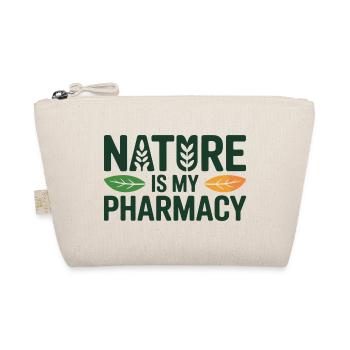 Naturopath Nature Is My Pharmacy Professional - Organic Pouch - nature - Front