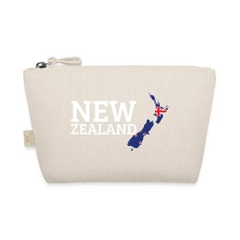New Zealand Cool New Zealander Flag - Organic Pouch - nature - Front