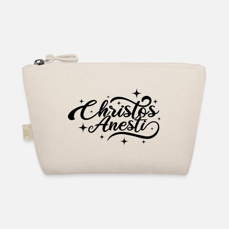 Christos Anesti Orthodox Easter Pascha Organic Pouch