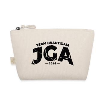JGA 2026 Team Bräutigam Junggesellenabschied - Bio-Täschchen - Natur - Vorne