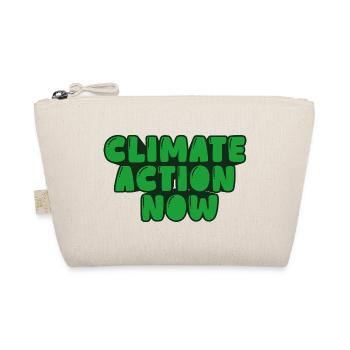 climate action now - Organic Pouch - nature - Front