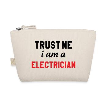 Trust me I'm an electrician: security - Organic Pouch - nature - Front