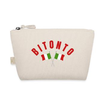Bitonto kreuzte italienische Flaggen - Bio-Täschchen - Natur - Vorne