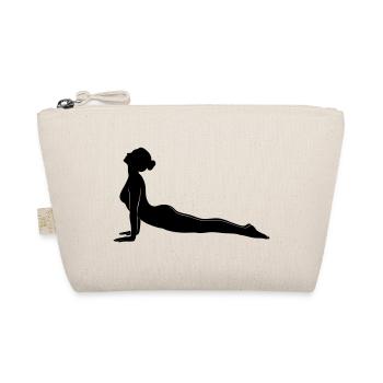 Silhouette de la posture de Cobra Yoga - Trousse biologique - nature - Devant