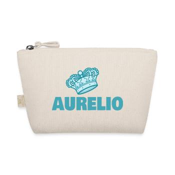 Geschenk für Aurelio - Bio-Täschchen - Natur - Vorne