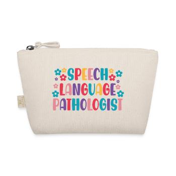 Speech Language Pathologist SLP - Organic Pouch - nature - Front