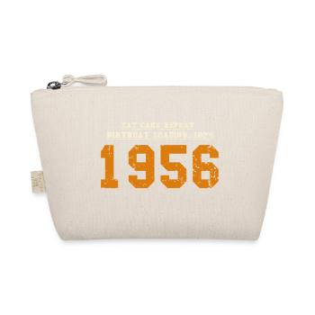 Original 70 Year Anniversary 1956 Party Gift - Organic Pouch - nature - Front