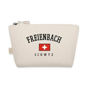 Freienbach Schwyz Schweizer Flagge - Bio-Täschchen - Natur - Vorne