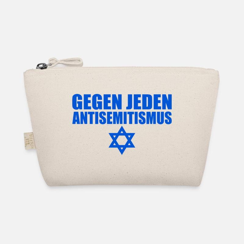 Gegen jeden Antisemitismus - Bio-Täschchen - Natur