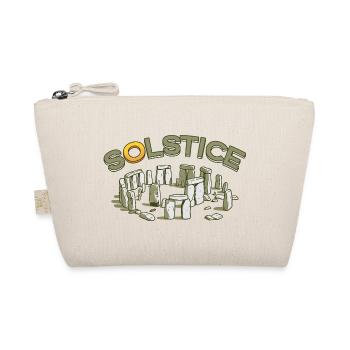 Litha Pagan Summer Solstice Midsummer Midsommar - Organic Pouch - nature - Front